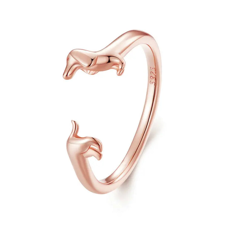 Adjustable Dachshund Ring