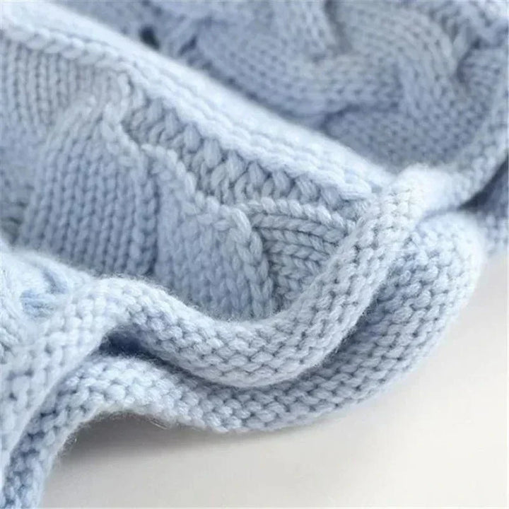 Kensia – Cashmere Jumper with Cable Knit
