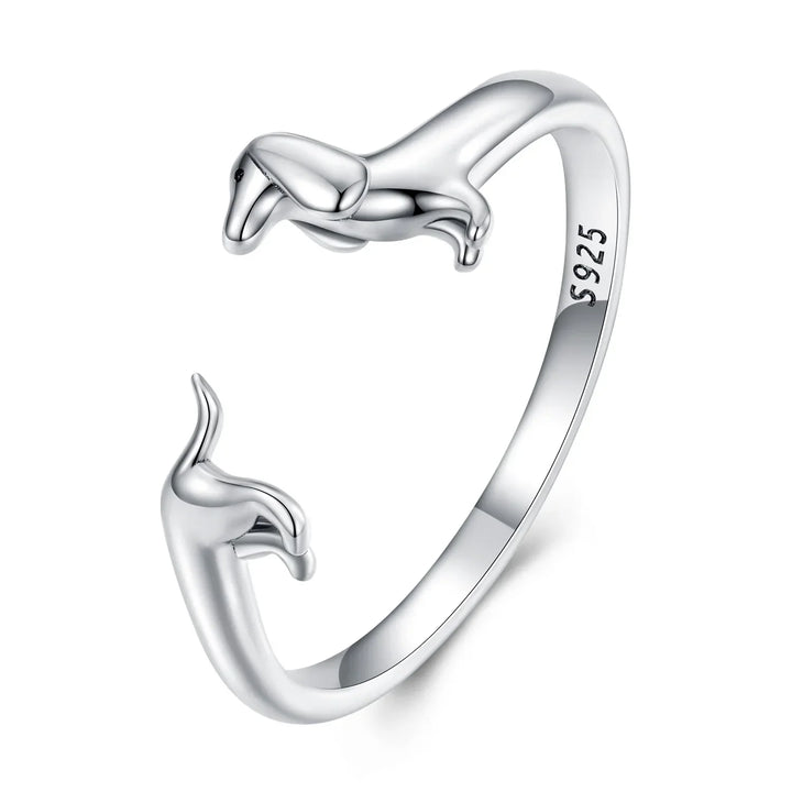 Adjustable Dachshund Ring