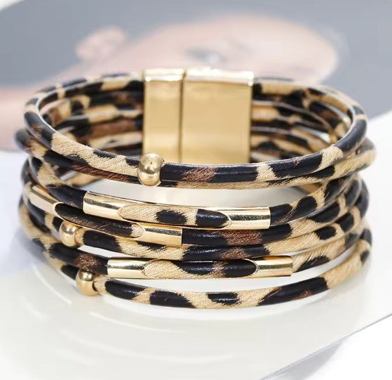 Multi-Layer Wide Boho Wrap Bracelet