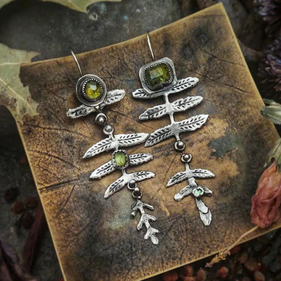 Chic Leaf-Shaped Earrings