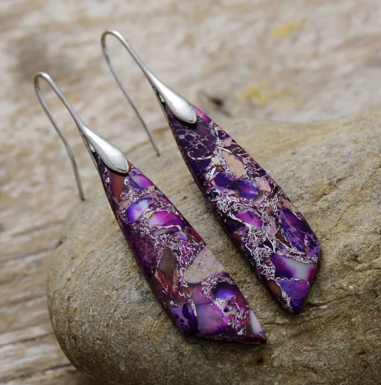 Emperor Gemstone Earrings