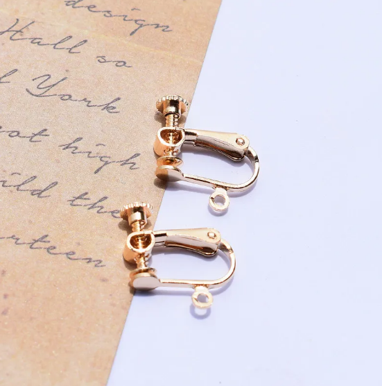 Copper-Plated Earring Hooks" can be rewritten as "Stylish Copper-Plated Earring Hooks.