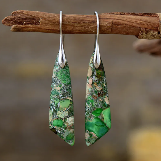 Emperor Gemstone Earrings