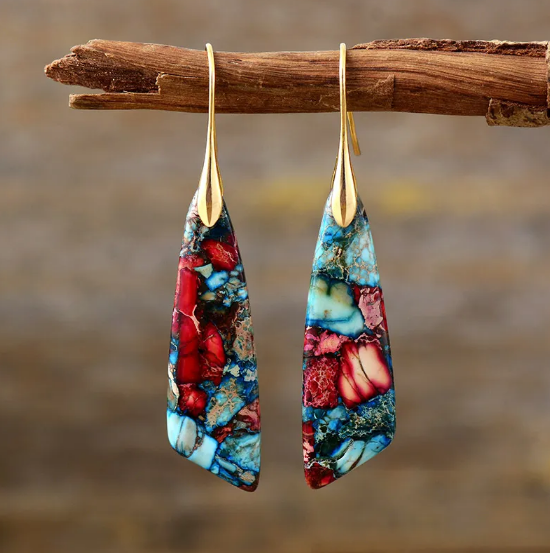 Emperor Gemstone Earrings