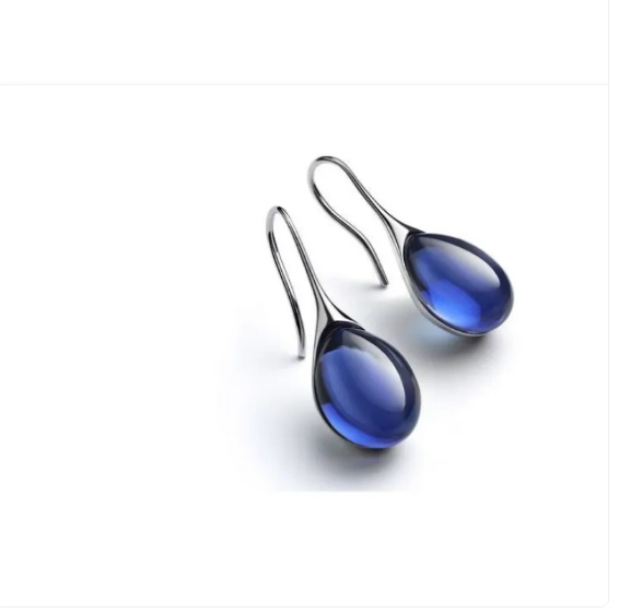 Opal-Embedded Earrings
