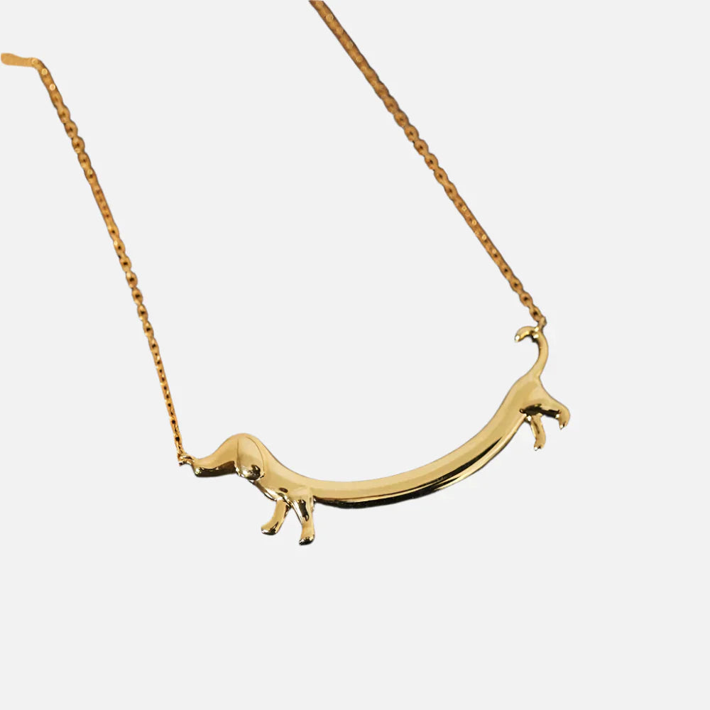 Golden Tone Collar Necklace