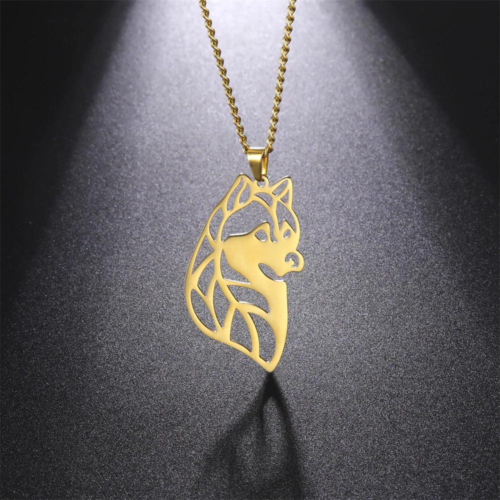 Silver and Gold Husky Collar