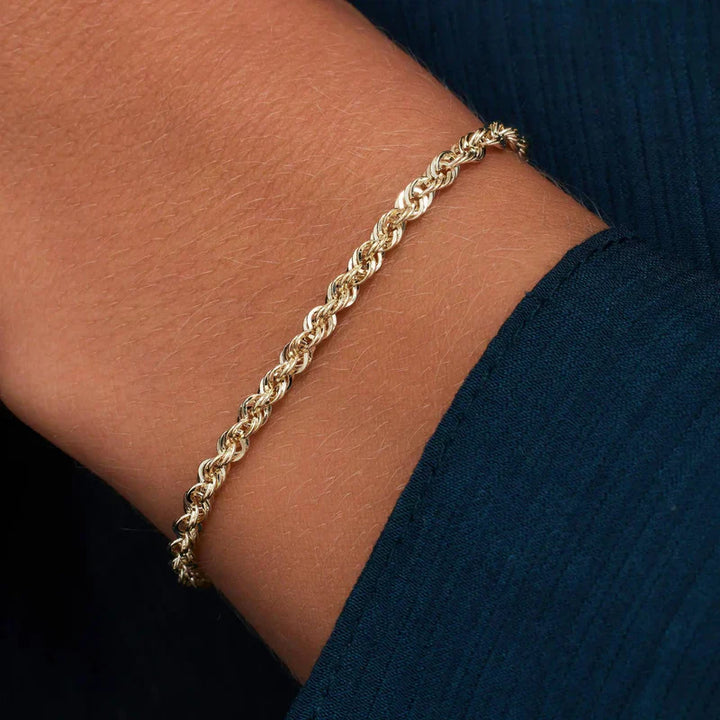 Gold Braided Bracelet