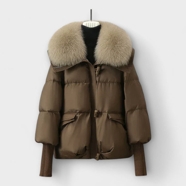 Lucyna - Elegant Jacket with Fur