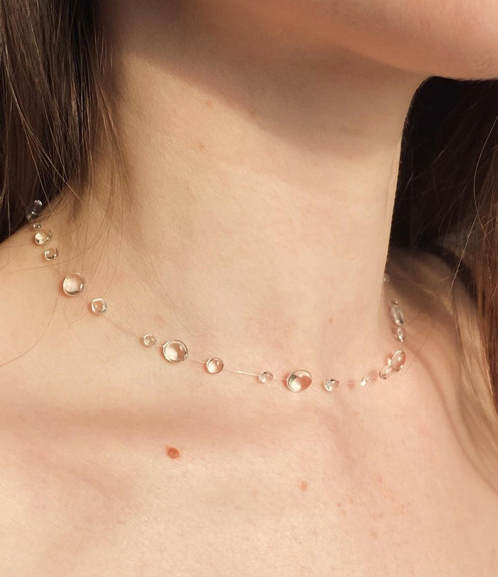 Water Drop Necklace Set" can be rewritten as "Elegant Water Drop Necklace Set.
