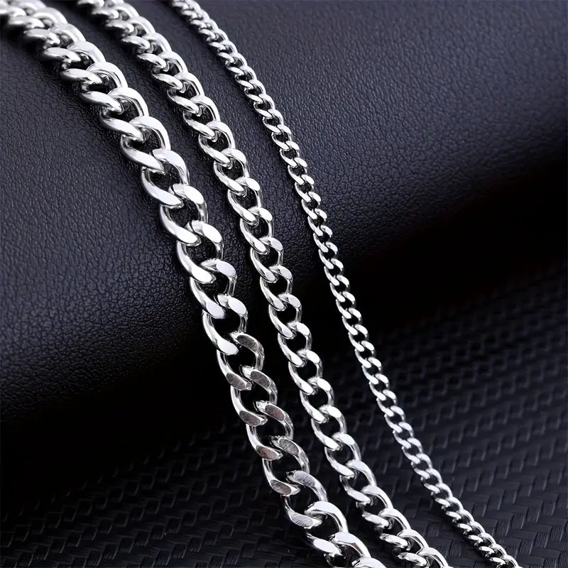 Men's Minimalist Cuban Chain Necklace