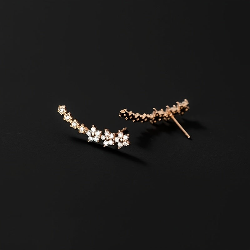 Chic Floral Earrings