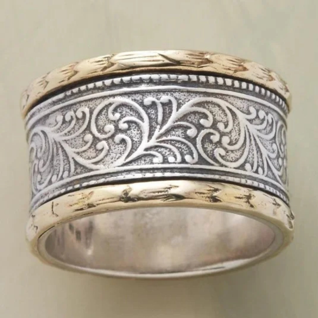 Gold and Silver Vintage Ring
