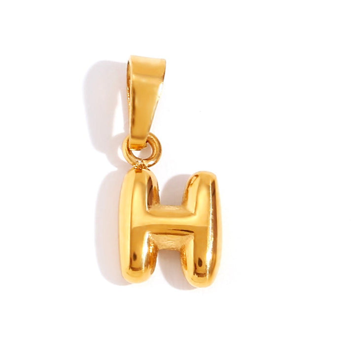 Trendy Bubble Letter Collar
