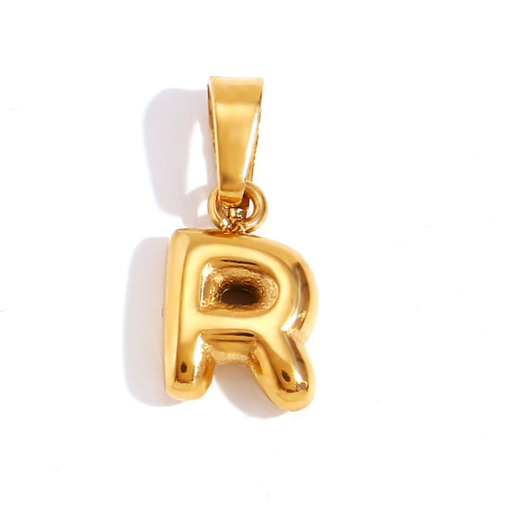 Trendy Bubble Letter Collar
