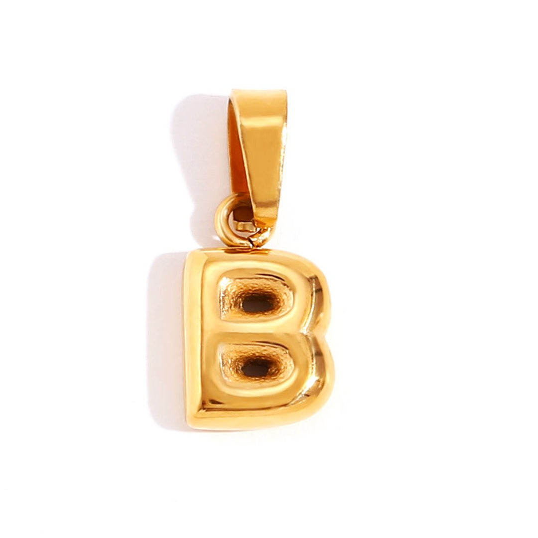 Trendy Bubble Letter Collar