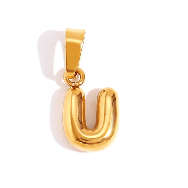 Trendy Bubble Letter Collar