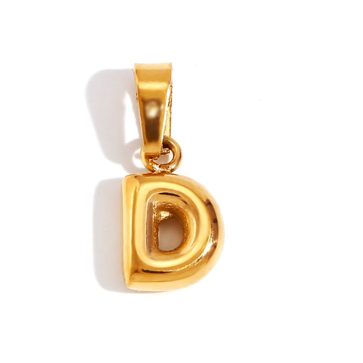 Trendy Bubble Letter Collar