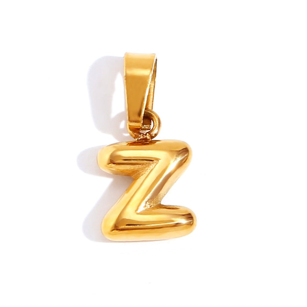 Trendy Bubble Letter Collar