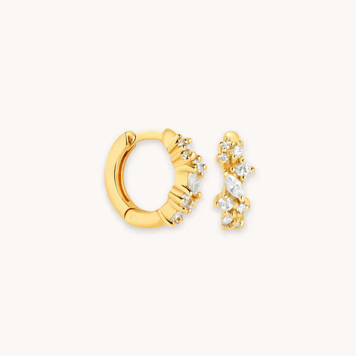 Gold Constellation Earrings