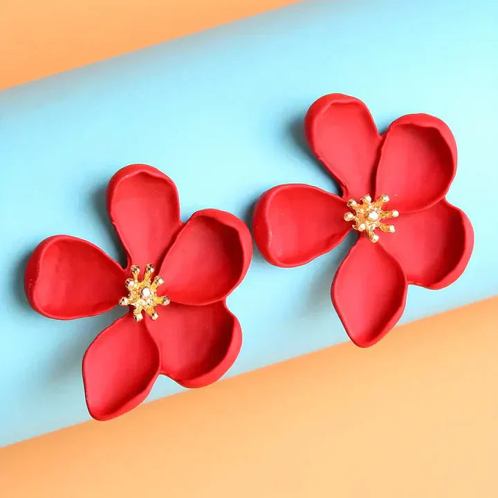 Gold Blossom Earrings