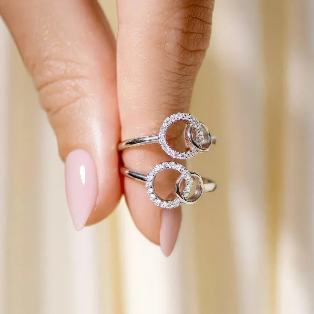 Sisters Forever Adjustable Ring – Big Sister & Little Sister