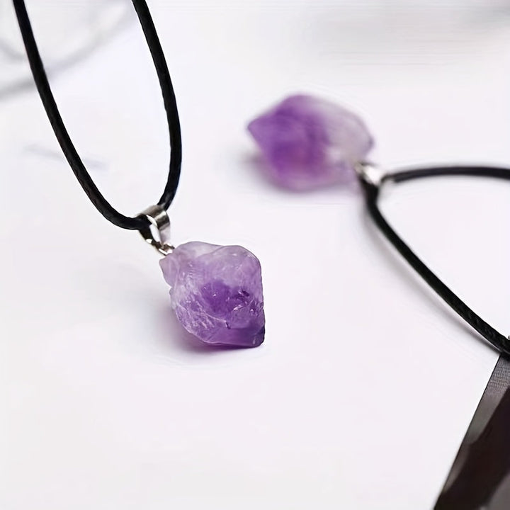 Maria Amethyst Pendant Necklace