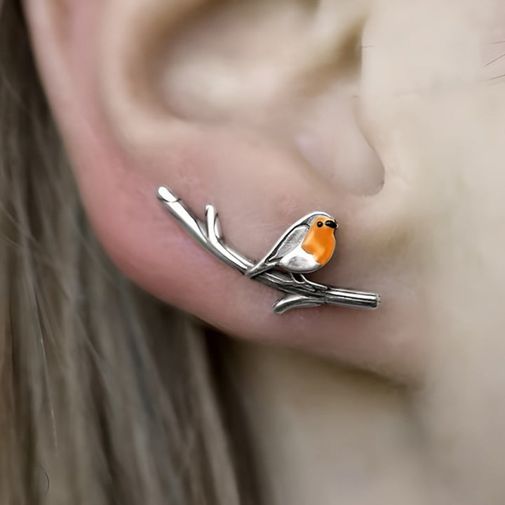 Handmade Delicate Bird Earrings