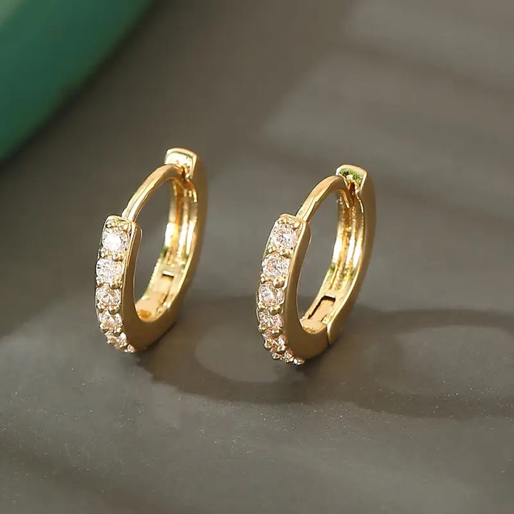 Gold Coast Circular Hoop Earrings