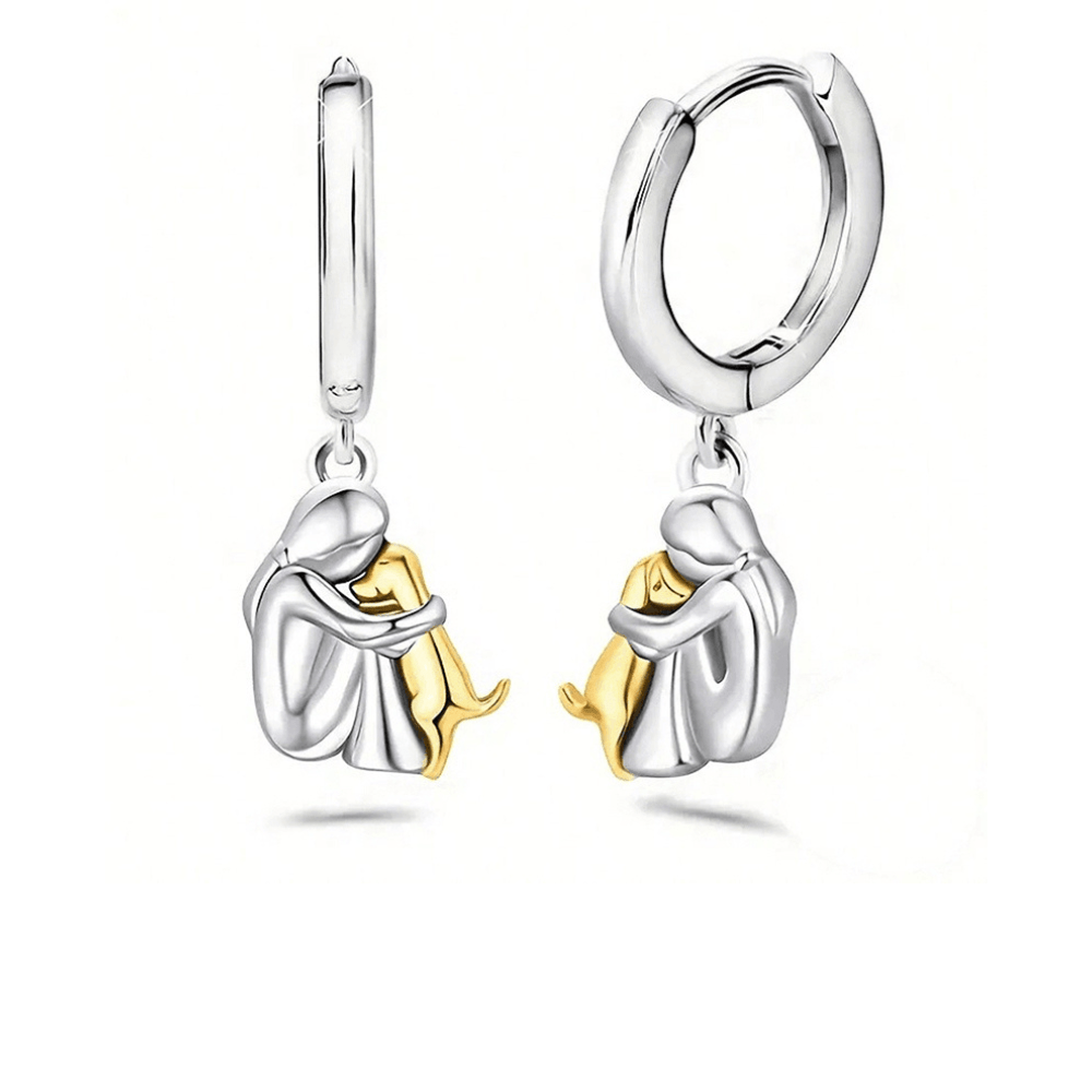 Hug Pendant Necklace with Bonus Earrings – Limited Time Offer!