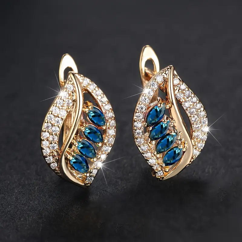 Radiant Gold Breeze Earrings