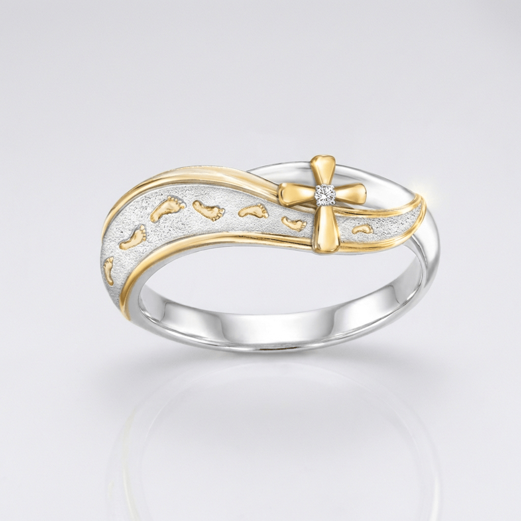 Divine Mom Silver Ring