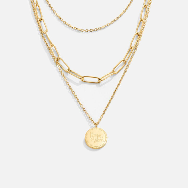 Janie Layered Coin Necklace