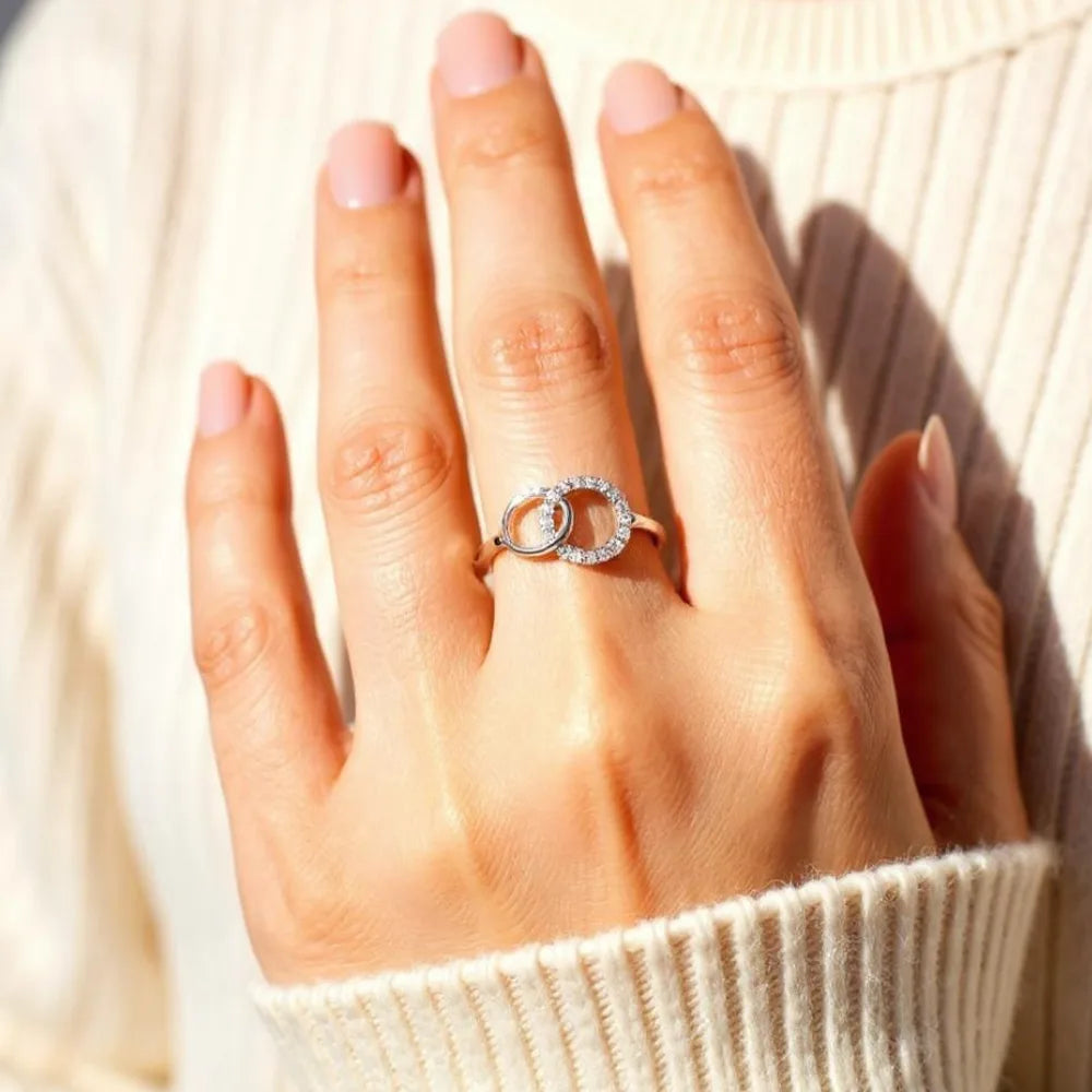 Sisters Forever Adjustable Ring – Big Sister & Little Sister