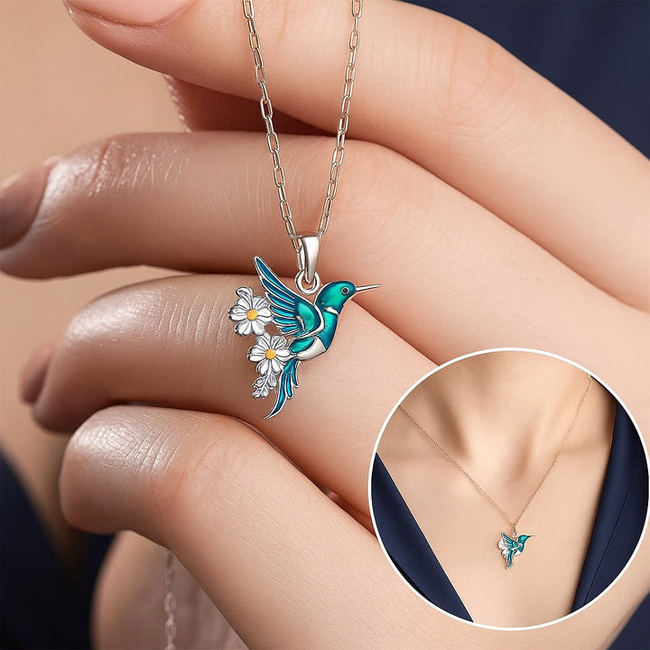 Vibrant Bird Necklace