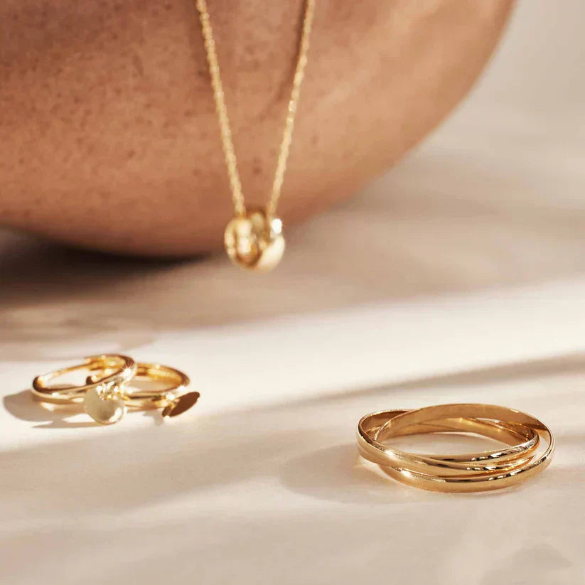 Léna Gold Trielle Ring