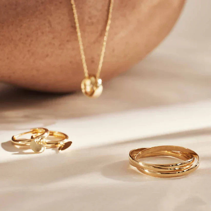 Léna Gold Trielle Ring