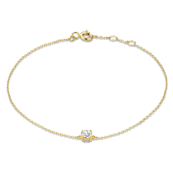 Cléa Gold Moissanite Bracelet