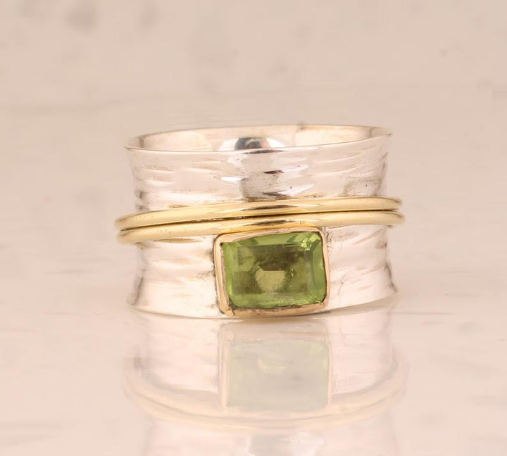 Natural Gemstone Ring" can be rewritten as "Genuine Gemstone Ring.