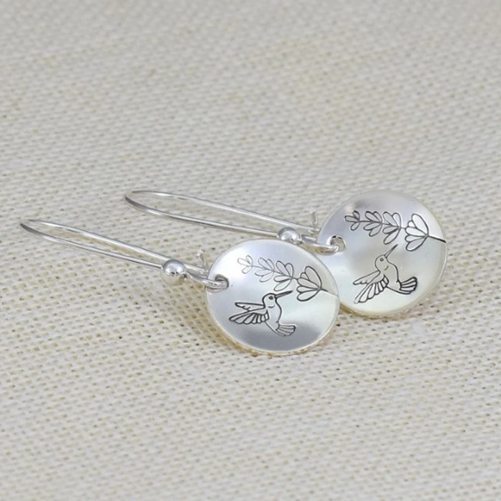 Charming Vintage Bird Earrings