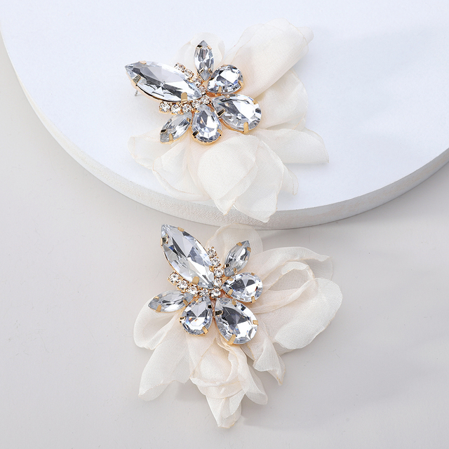 Vibrant Floral Petal Earrings