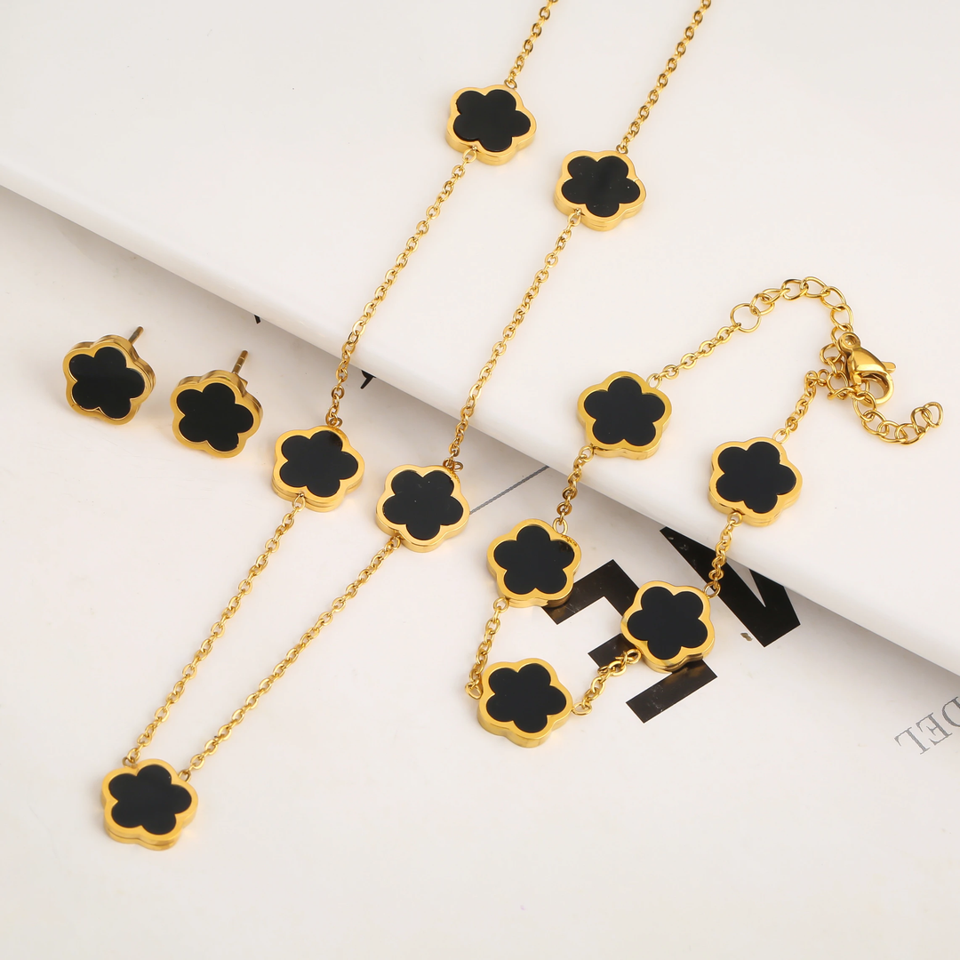 Tree-Shaped Jewelry Set