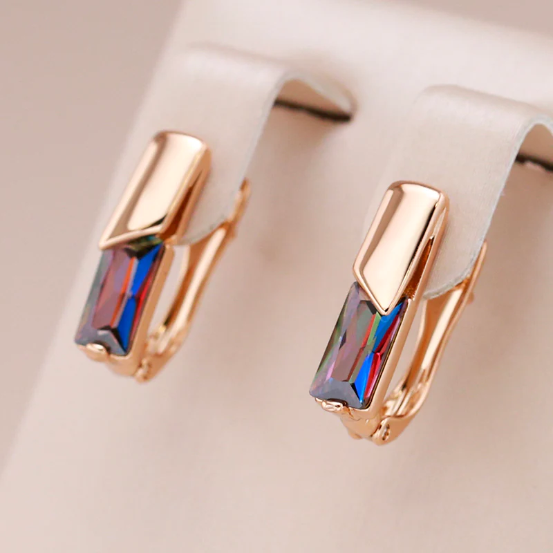 Vibrant Crystal Earrings