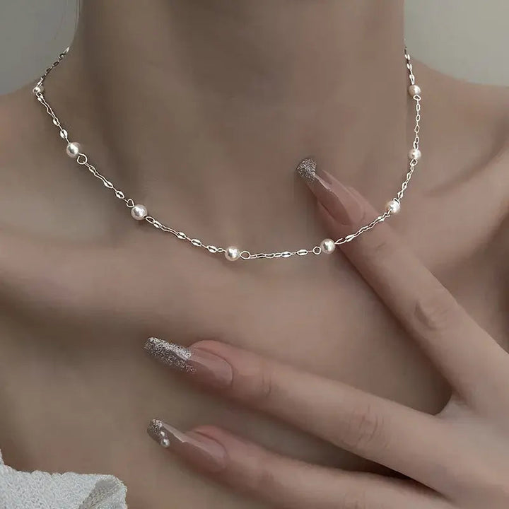 Chic Shiny Pearl Necklace