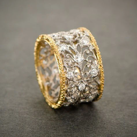 Vintage Ivy Cubic Zirconia Ring