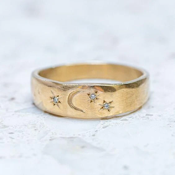 Gold and Silver Vintage Ring