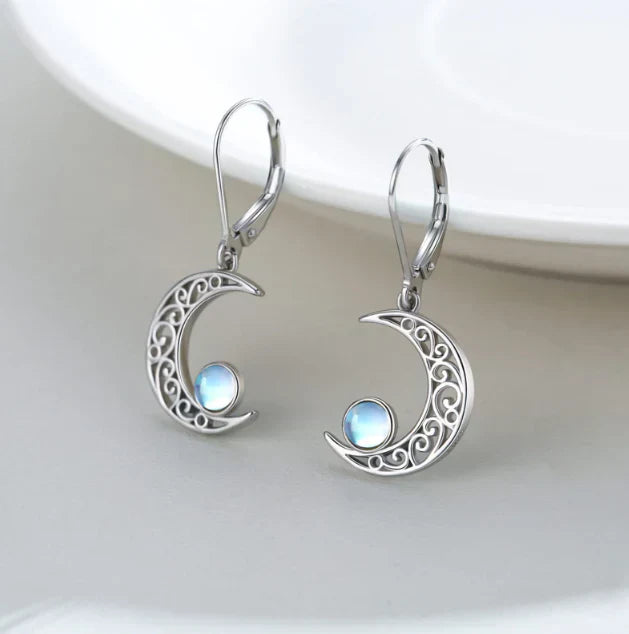 Chic Moonstone Earrings