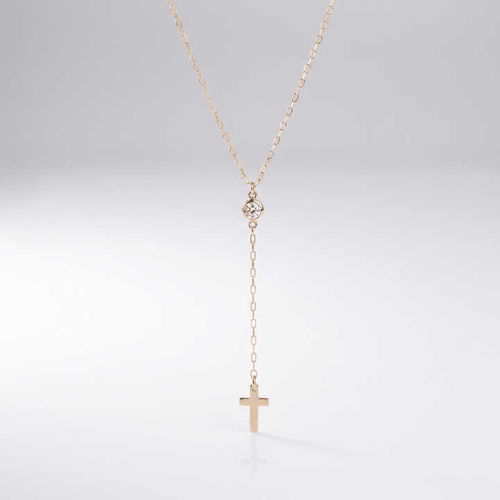 Petite Jesus Cross Pendant
