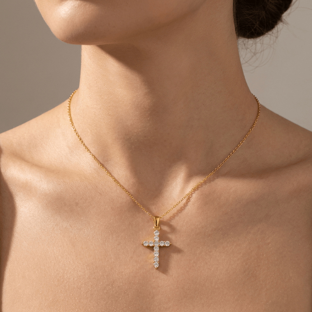 Radiant Cross Collar